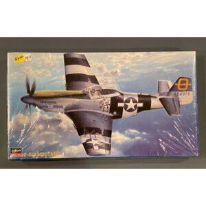 HASEGAWA P-51D Mustang 4 1/48 Scale Plastic Model Kit #09130 H27